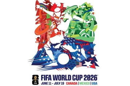 Póster oficial del Mundial 2026.