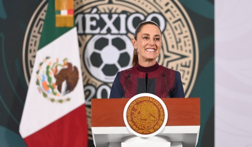 Mundial 2026: "Se quedaron muy contentos", dice Sheinbaum sobre reunión de seguridad con FIFA