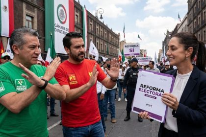 partido verde y pt anuncian rechazo en contra de la reforma electoral 2026