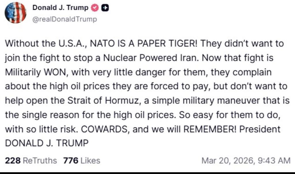 trump otan