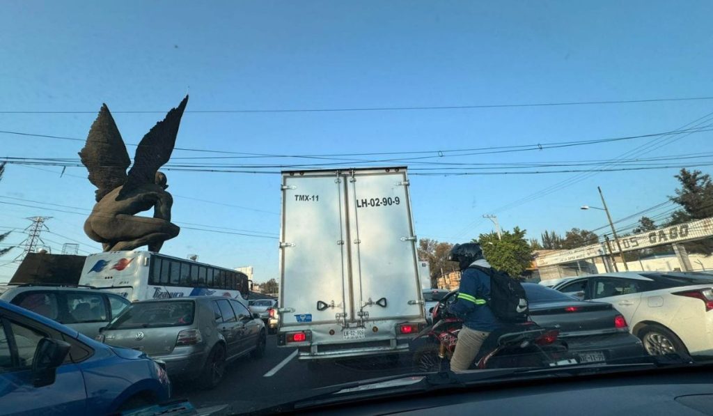 bloqueo víal en méxico pachuca