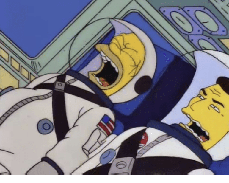 Deep Space Homer | Los Simpson