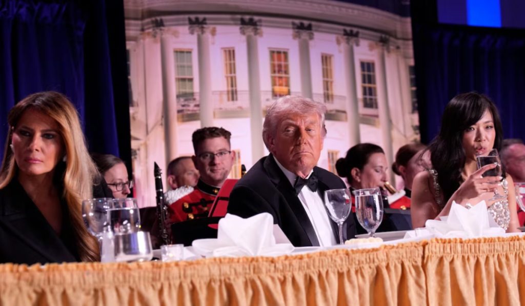 donald trump en la cena de corresponsales