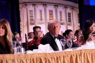 donald trump en la cena de corresponsales
