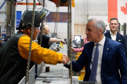 el primer ministro canadiense, mark carney