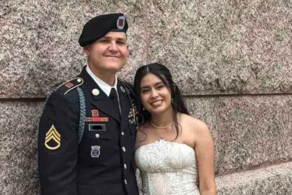 el sargento matthew blank y su esposa annie ramos