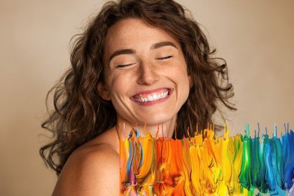 felicidad y colores