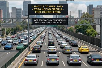 Hoy no circula el 27 de abril | IA