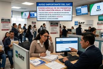 Multas por si no haces tu declaración del SAT | IA