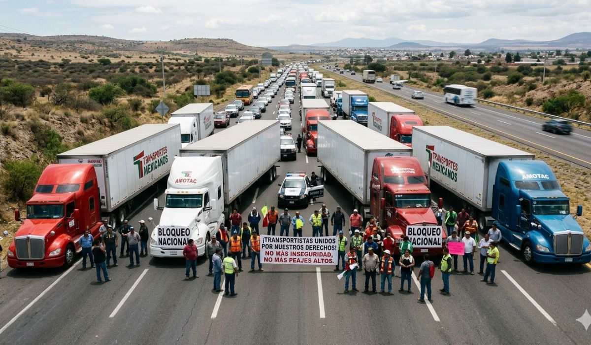 transportistas bloqueo