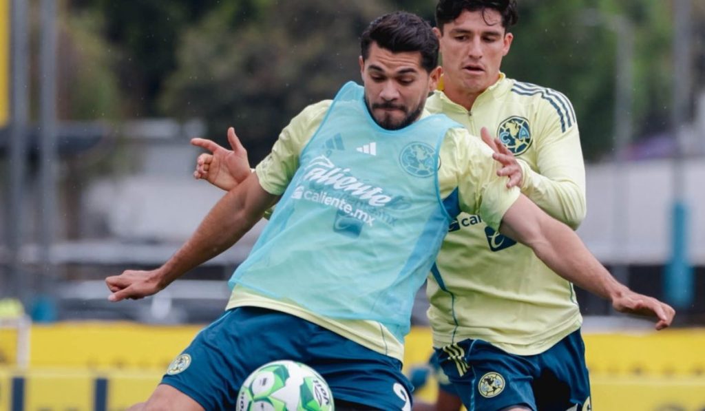 club améroca entrenamiento
