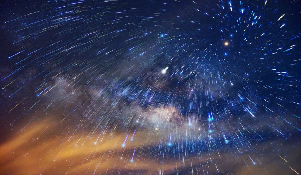 lluvia de meteoros