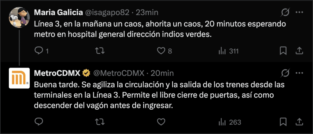 metro línea 3