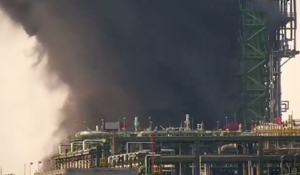 pemex incendio dos bocas