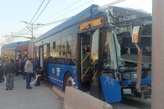 trolebus chalco choque