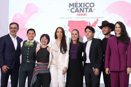sheinbaum méxico canta