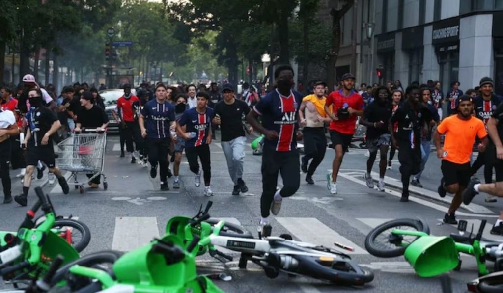 caos en francia