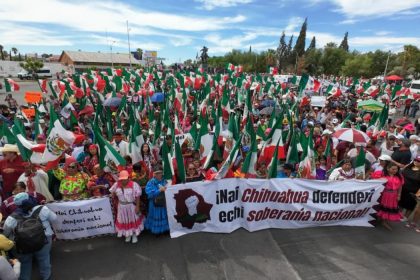 movilización en chihuahua contra maru campos