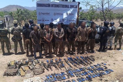 Presuntos integrantes de 'Los Chapitos' detenidos | Especial