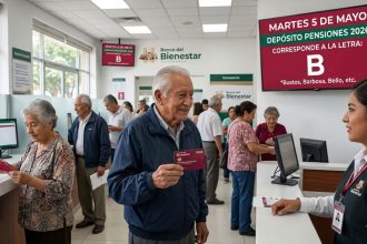 Letras que cobran en mayo la pensión del Bienestar | IA