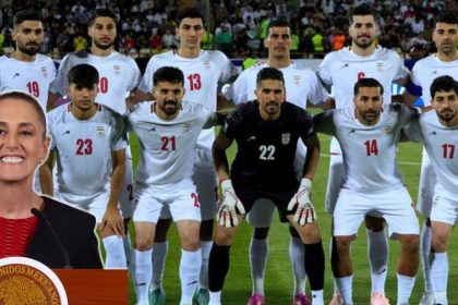 sheinbaum y selección de irán