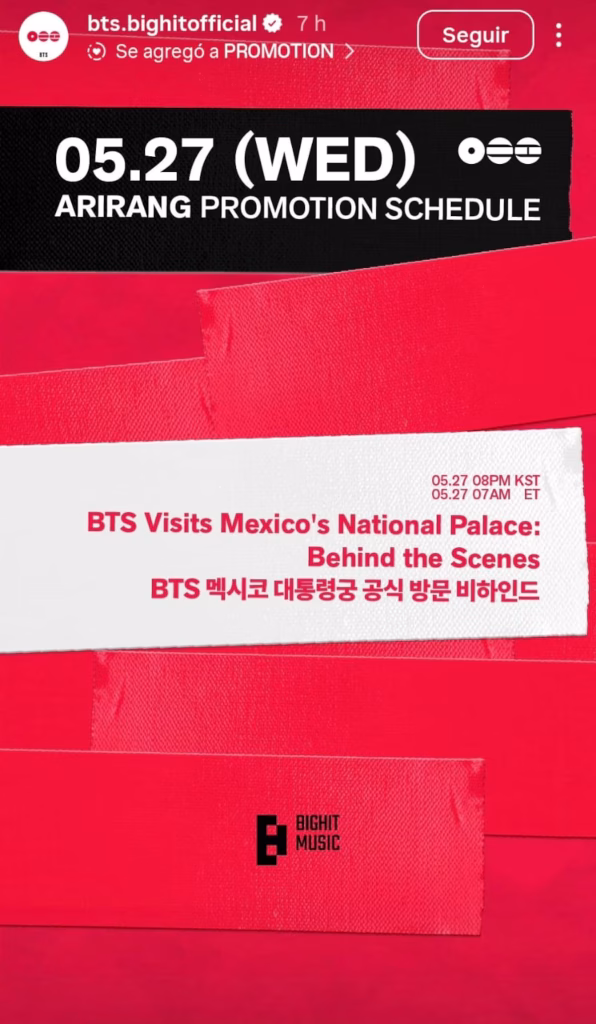 bts palacio nacional