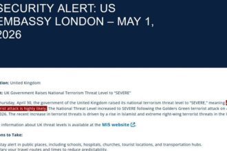 el reino unido eleva el nivel de amenaza terrorista a severo emergencia nacional ante el aumento de ataques