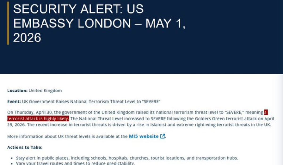 el reino unido eleva el nivel de amenaza terrorista a severo emergencia nacional ante el aumento de ataques
