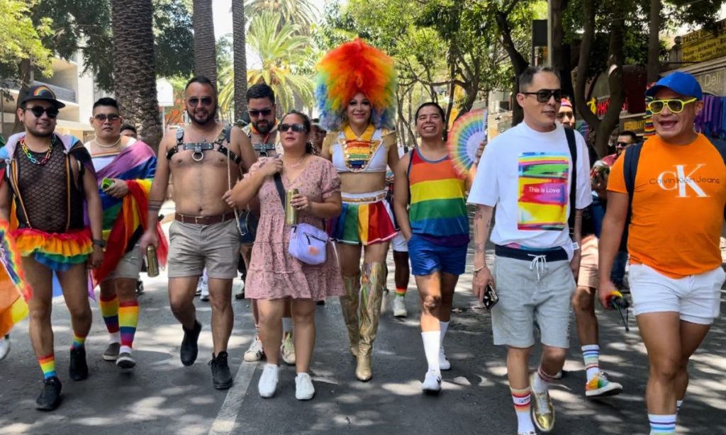 asistentes marcha orgullo gay