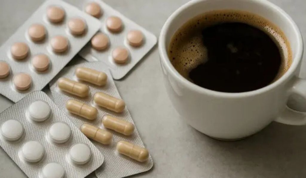 café y medicamentos