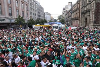 fanáticos celebra inicio del mundial 2026