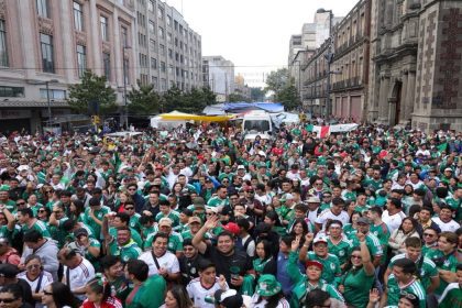fanáticos celebra inicio del mundial 2026