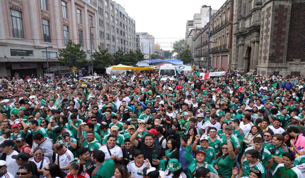 fanáticos celebra inicio del mundial 2026