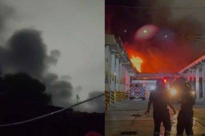 incendio cerca de jamaica