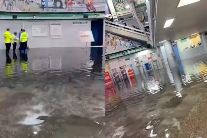 inundación de estación san lázaro
