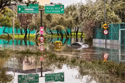 luvia colapsa el sur de la cdmx