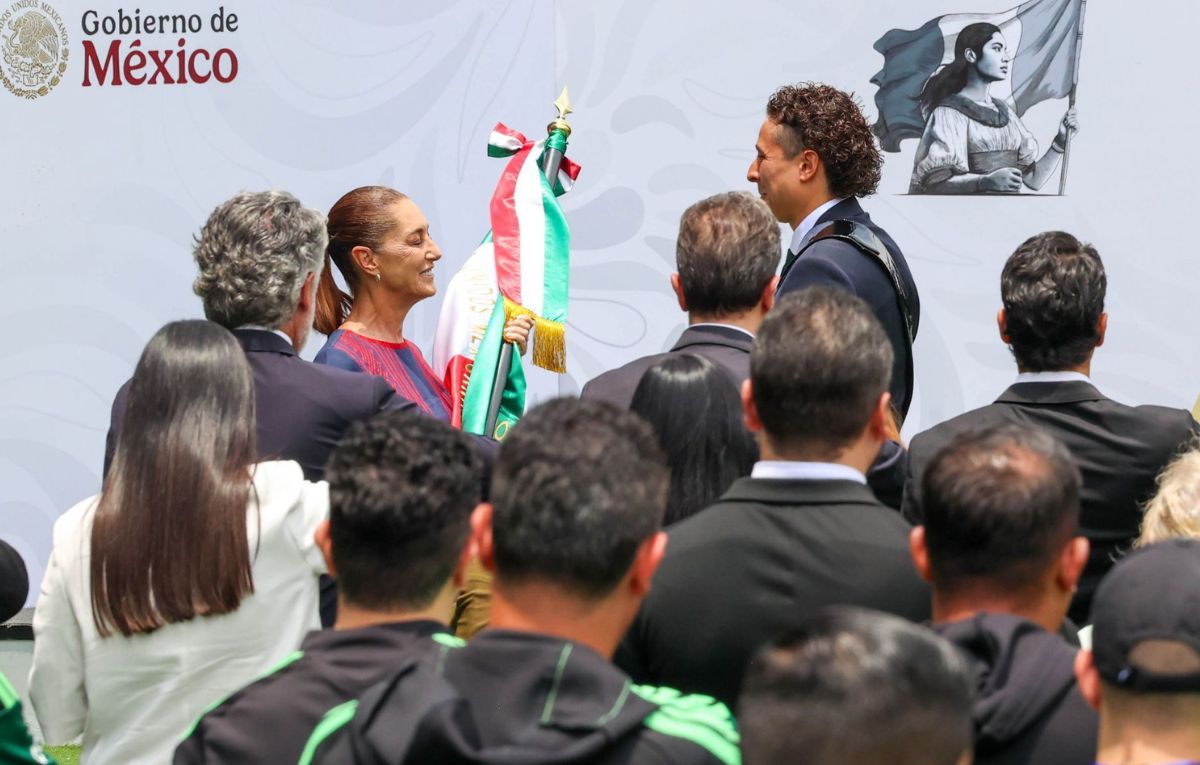 abanderamiento selección mexicana