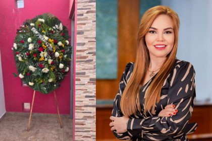 Dejan corona fúnebre a Paola Gárate | Especial