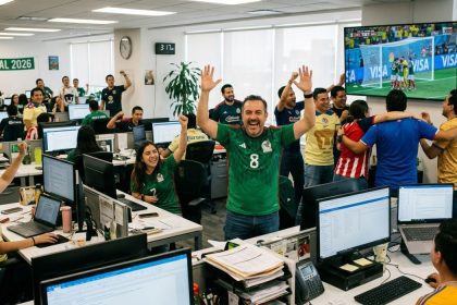 ver el mundial en la oficina