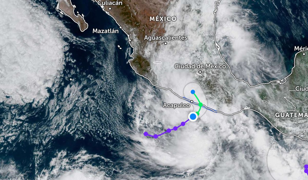 guerrero tormenta tropical