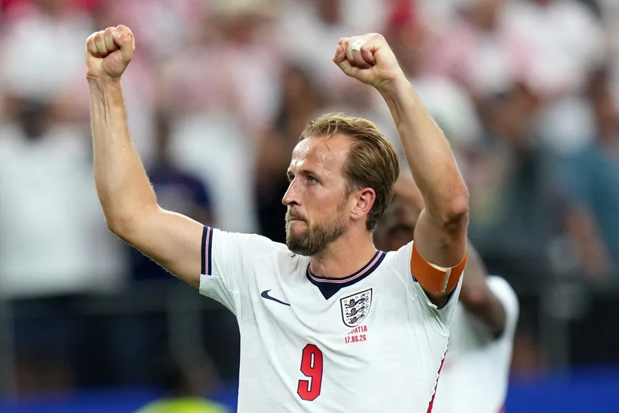 Harry Kane, tras la victoria de Inglaterra contra Croacia en el partido de la fase de grupos de la Copa Mundial de la FIFA 2026, en Dallas, Texas, (EE. UU.), el 17 de junio de 2026. EFE