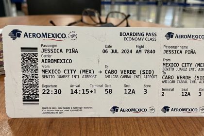 boleto de avión a cabo verde