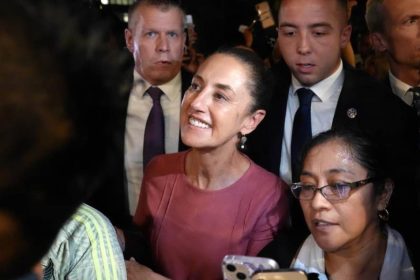claudia sheinbaum llego a Nueva York | EFE