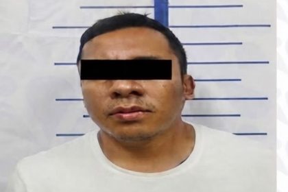 Foto de la detención de Javier N en Puebla