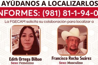 familia desaparecida de escárcega, campeche