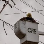 interrupción del servicio eléctrico cfe