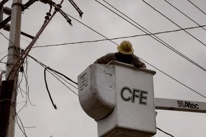interrupción del servicio eléctrico cfe
