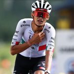 Isaac del Toro en el Tour de France