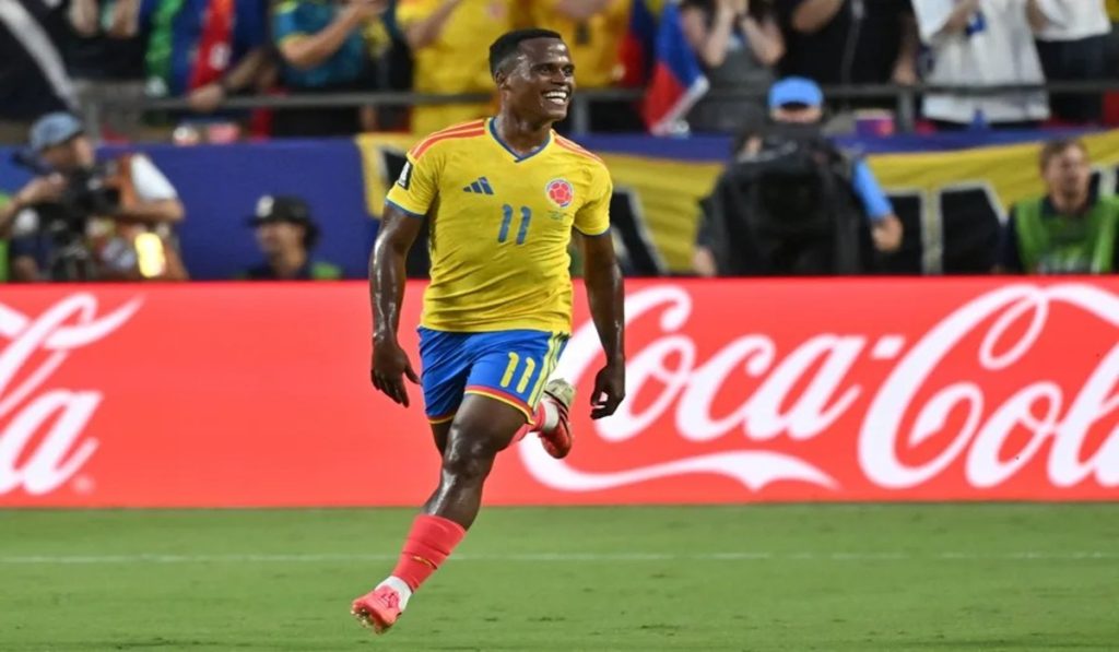 jhon arias, anota a ghana