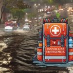 mochila de emergencia lluvias